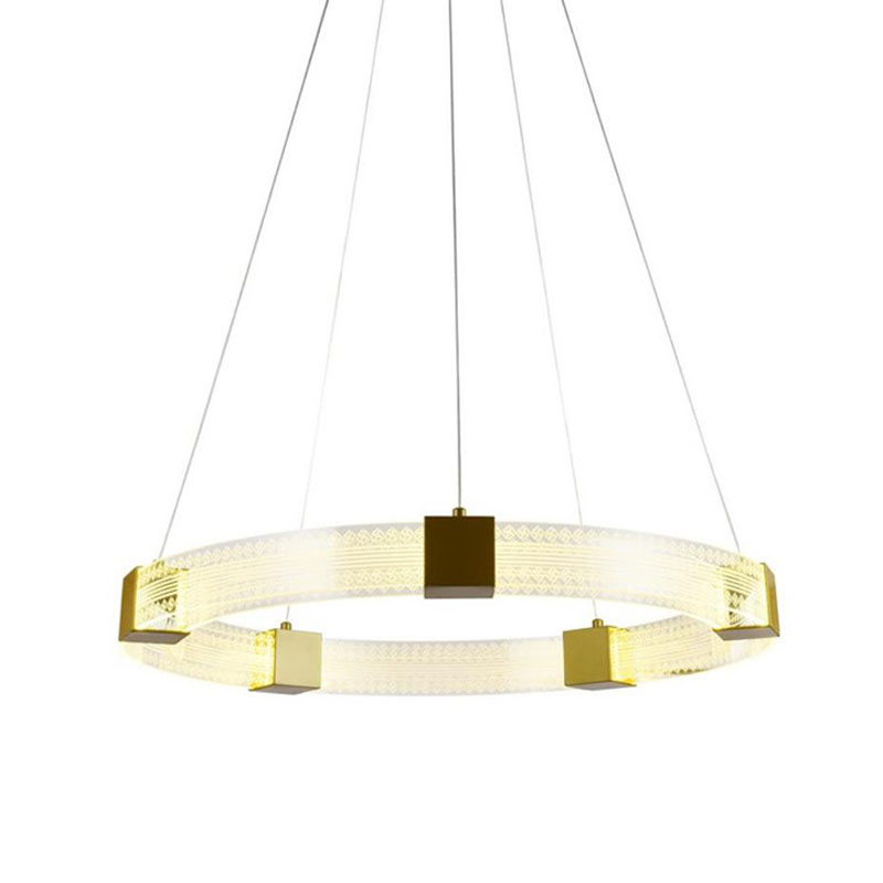 Подвесной Светильник Кольцо Ring Horizontal Ornament Meander 1 Золотой Прозрачный Подвесной Светильник Кольцо Ring Horizontal Ornament Meander 1 Золотой Прозрачный в Тюмени | Loft Concept