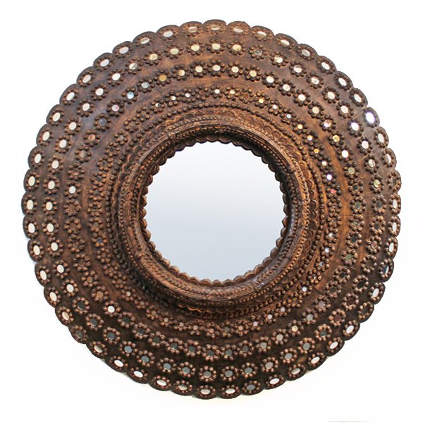 Зеркало Peacock Mirrors circle Restoration Hardware Акация Зеркало Peacock Mirrors circle Restoration Hardware Акация в Тюмени | Loft Concept