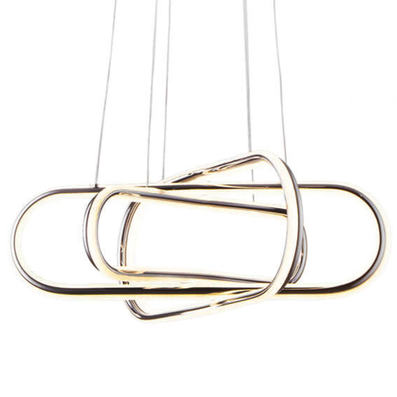 Люстра Joint Ovao Silver Chandelier Хром Люстра Joint Ovao Silver Chandelier Хром в Тюмени | Loft Concept