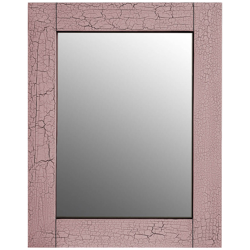 Зеркало Craquelure Finish pink Розовый (Rose) Зеркало Craquelure Finish pink Розовый (Rose) в Тюмени | Loft Concept
