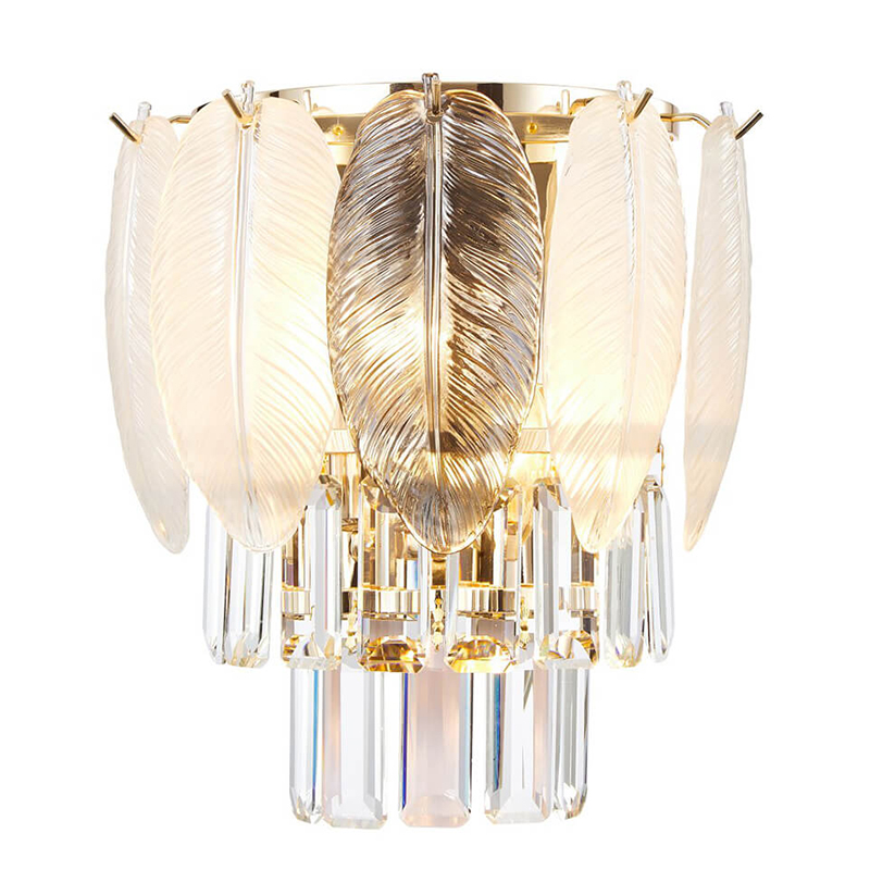 Бра Crystal in Petals Wall Lamp Глянцевое золото Бра Crystal in Petals Wall Lamp Глянцевое золото в Тюмени | Loft Concept