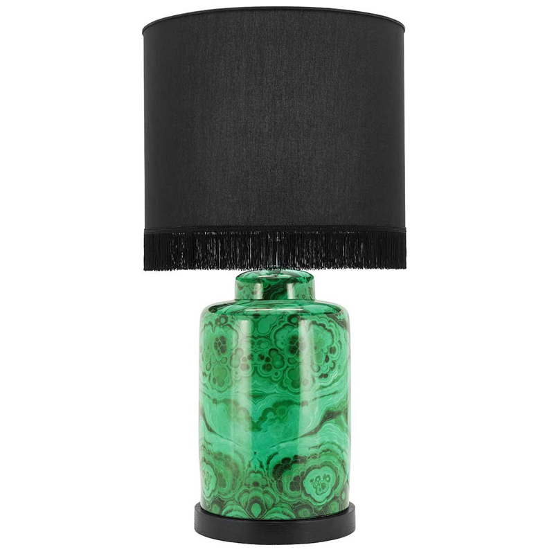 Настольная лампа ABHIKA TABLE LAMP STEADY Черный Малахит (зеленый) Настольная лампа ABHIKA TABLE LAMP STEADY Черный Малахит (зеленый) в Тюмени | Loft Concept