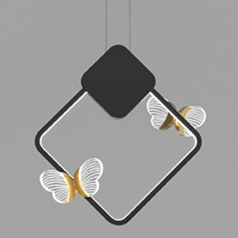 Светильник Butterfly Black Rhombus Прозрачный Черный Золотой Светильник Butterfly Black Rhombus Прозрачный Черный Золотой в Тюмени | Loft Concept