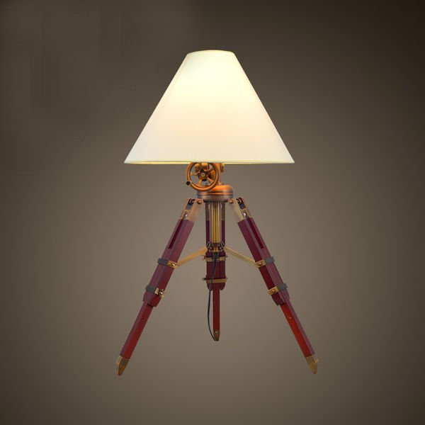Настольная лампа Table Standing Lamp Red Бургундский красный Настольная лампа Table Standing Lamp Red Бургундский красный в Тюмени | Loft Concept
