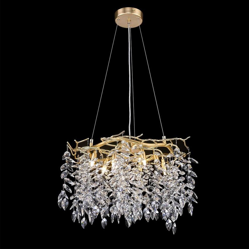 Хрустальная Люстра Diana Gold Small Золотой Хрустальная Люстра Diana Gold Small Золотой в Тюмени | Loft Concept