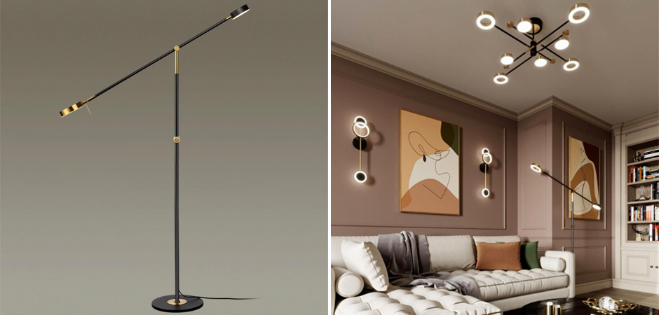 Торшер с регулировкой Bendik Lighting Торшер с регулировкой Bendik Lighting - Loft-Concept в Тюмени