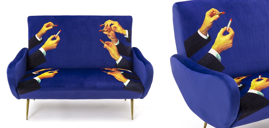 Диван Seletti Sofa Two Seater Lipsticks Диван Seletti Sofa Two Seater Lipsticks - Loft-Concept в Тюмени