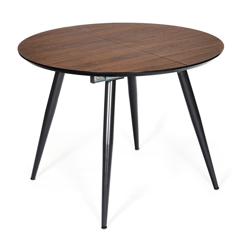 Стол раскладной Dark Walnut Грецкий орех Черный Стол раскладной Dark Walnut Грецкий орех Черный в Тюмени | Loft Concept