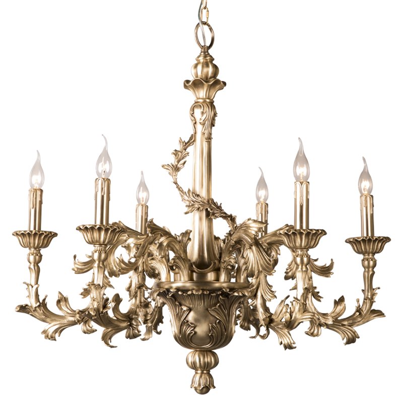 Люстра Baroque Chandelier Латунь Люстра Baroque Chandelier Латунь в Тюмени | Loft Concept
