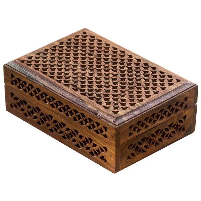 Шкатулка Yamini Indian Inlay Box Коричневый Шкатулка Yamini Indian Inlay Box Коричневый в Тюмени | Loft Concept