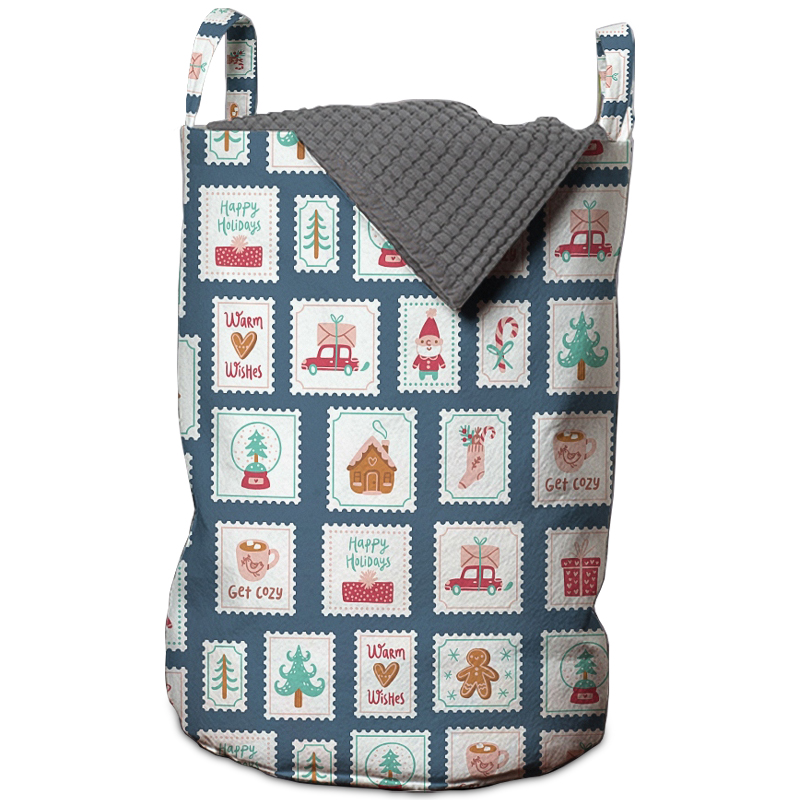 Корзина New Year Postage Stamps Basket Мульти Корзина New Year Postage Stamps Basket Мульти в Тюмени | Loft Concept