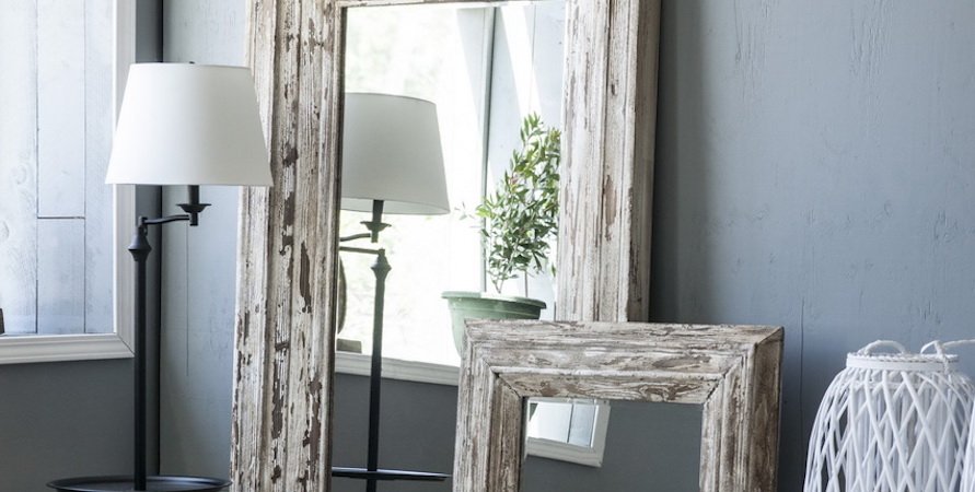 Зеркало настенное состаренное Provence Зеркало настенное состаренное Provence - Loft-Concept в Тюмени