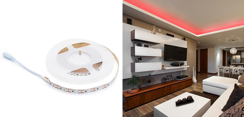 Светодиодная лента 20W/m 120LED/m 2835SMD красный 5M Светодиодная лента 20W/m 120LED/m 2835SMD красный 5M - Loft-Concept в Тюмени