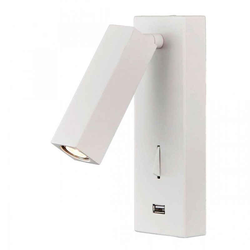 Бра Chelsom WALL LED DOCK White USB Белый Бра Chelsom WALL LED DOCK White USB Белый в Тюмени | Loft Concept