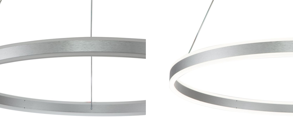 Подвесной светильник Neo Circles One Silver Подвесной светильник Neo Circles One Silver - Loft-Concept в Тюмени