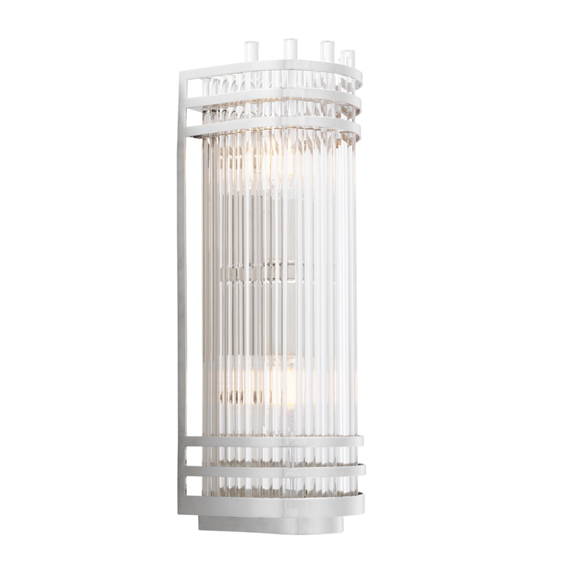 Бра Eichholtz Wall Lamp Gulf S Nickel Никель Прозрачный Бра Eichholtz Wall Lamp Gulf S Nickel Никель Прозрачный в Тюмени | Loft Concept