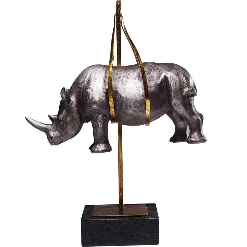 Статуэтка Hanged Rhino Сталь Статуэтка Hanged Rhino Сталь в Тюмени | Loft Concept