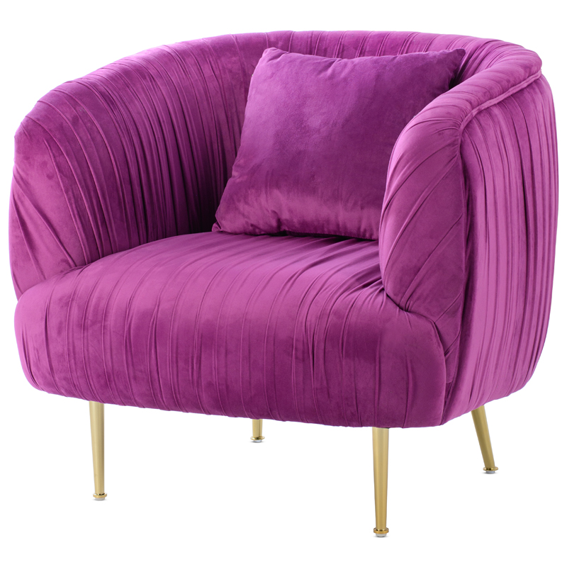 Кресло SOUFFLE CHAIR purple Фуксия Золотой Кресло SOUFFLE CHAIR purple Фуксия Золотой в Тюмени | Loft Concept
