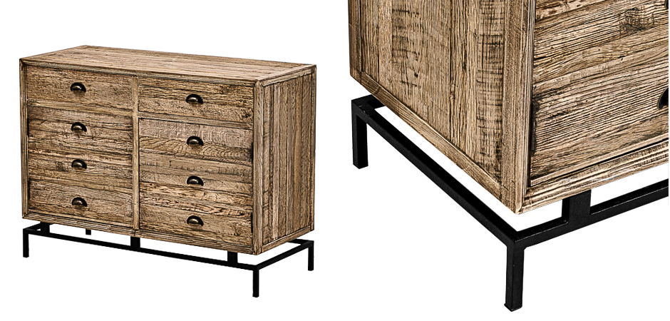 Комод деревянный в стиле Лофт Eligio Wood Commode Комод деревянный в стиле Лофт Eligio Wood Commode - Loft-Concept в Тюмени