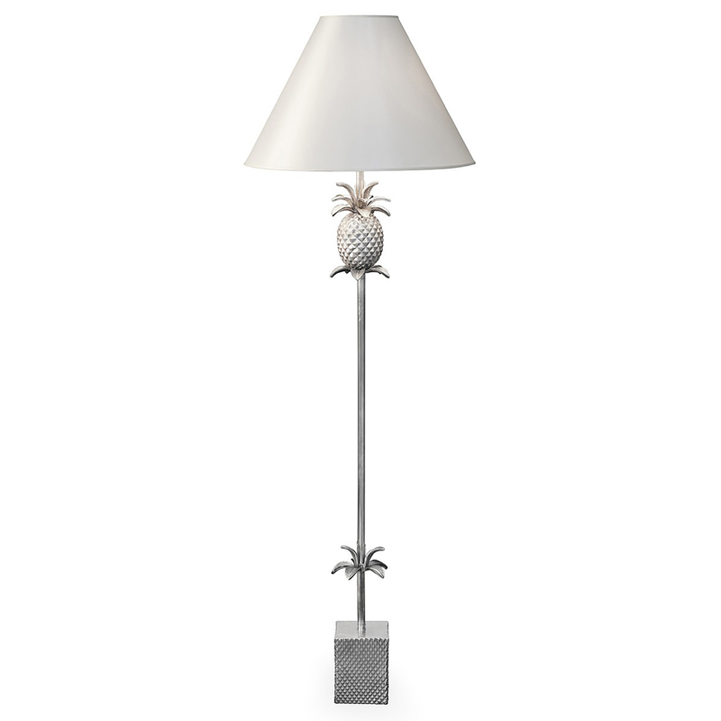 Торшер FLOOR LAMP PINEAPPLE CONE white Алюминий Белый Торшер FLOOR LAMP PINEAPPLE CONE white Алюминий Белый в Тюмени | Loft Concept