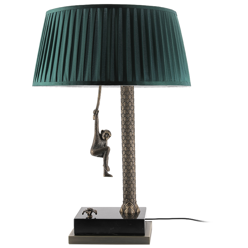 Настольная лампа Джунгли Table Lamp Jungle Emerald Латунь Античная полированная Черный Мрамор Nero Изумрудный Настольная лампа Джунгли Table Lamp Jungle Emerald Латунь Античная полированная Черный Мрамор Nero Изумрудный в Тюмени | Loft Concept