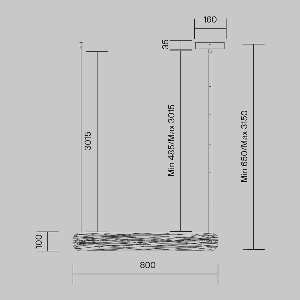 Подвесной светильник Frostum в Тюмени