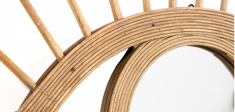 Зеркало Mirror Wooden Eye Зеркало Mirror Wooden Eye - Loft-Concept в Тюмени