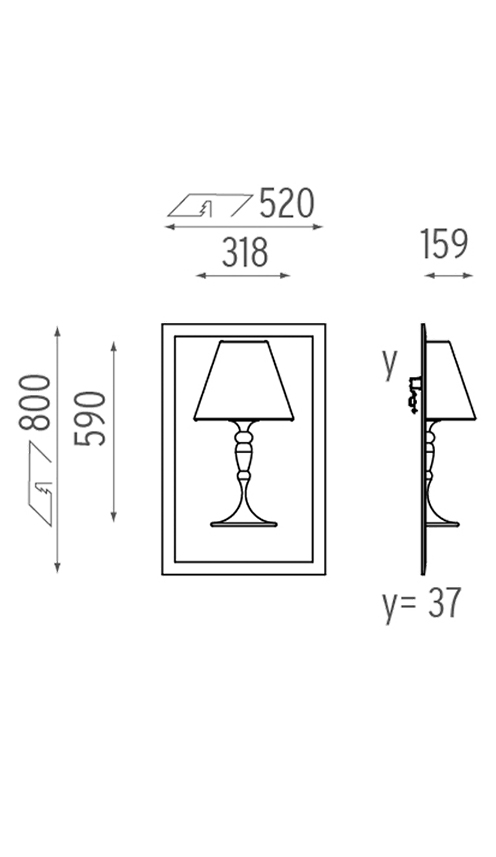 Настенный Светильник Flos Abajourd Hui Small Lampada da parete Настенный Светильник Flos Abajourd Hui Small Lampada da parete в Тюмени