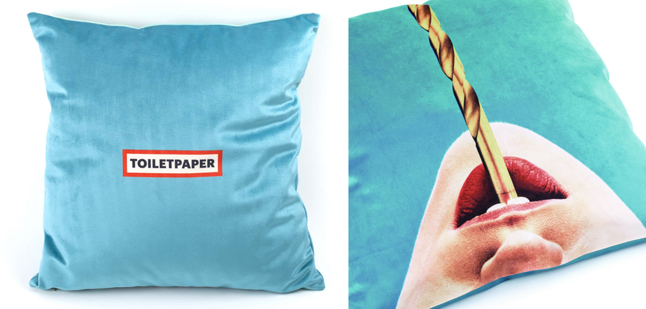 Подушка Seletti Cushion Drill Design Toiletpaper Подушка Seletti Cushion Drill Design Toiletpaper - Loft-Concept в Тюмени