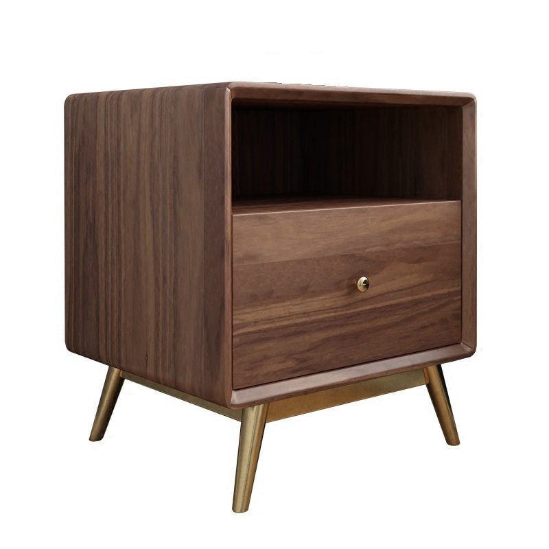 Тумба Walnut comode Орех Глянцевое золото Тумба Walnut comode Орех Глянцевое золото в Тюмени | Loft Concept
