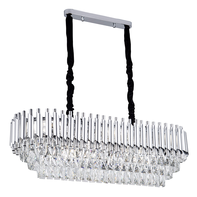 Большая многоярусная люстра Empire Crystal Silver Серебряный Большая многоярусная люстра Empire Crystal Silver Серебряный в Тюмени | Loft Concept