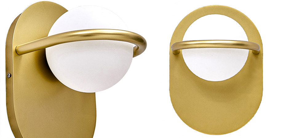 Бра Gold Holds Ball Sconces Бра Gold Holds Ball Sconces - Loft-Concept в Тюмени
