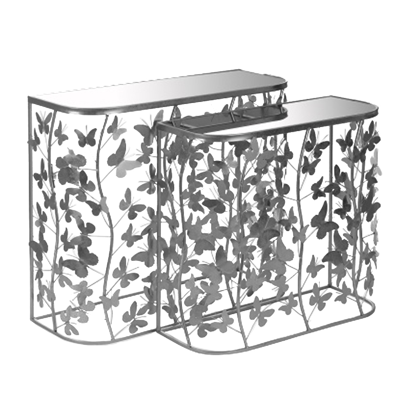 Консоль Silver Butterfly Серебряный Консоль Silver Butterfly Серебряный в Тюмени | Loft Concept