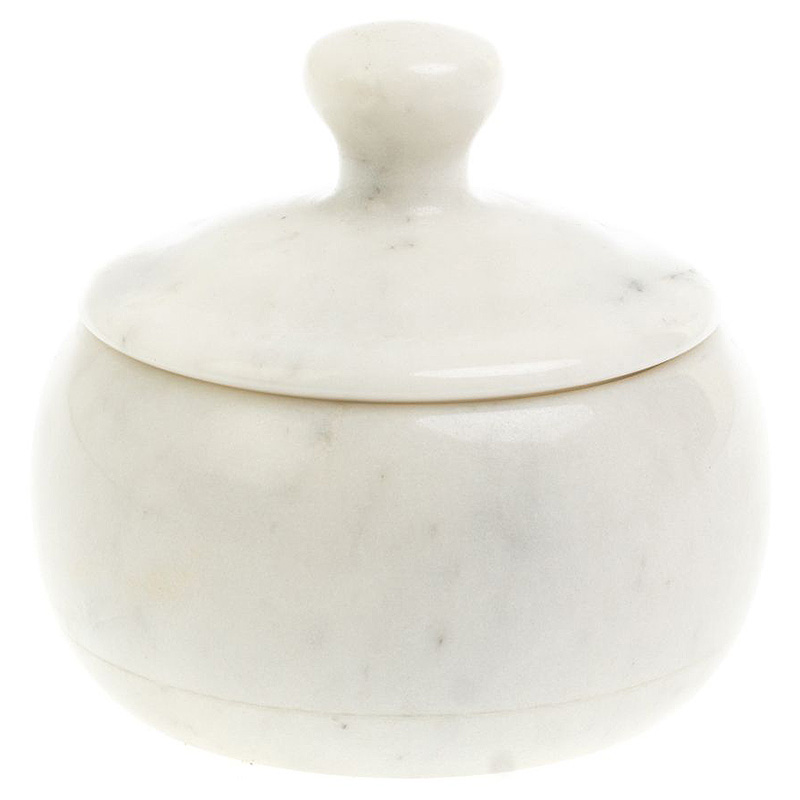Сахарница из натурального камня Мрамор Белый Stone Sugar Bowls Белый Мрамор Bianco Сахарница из натурального камня Мрамор Белый Stone Sugar Bowls Белый Мрамор Bianco в Тюмени | Loft Concept