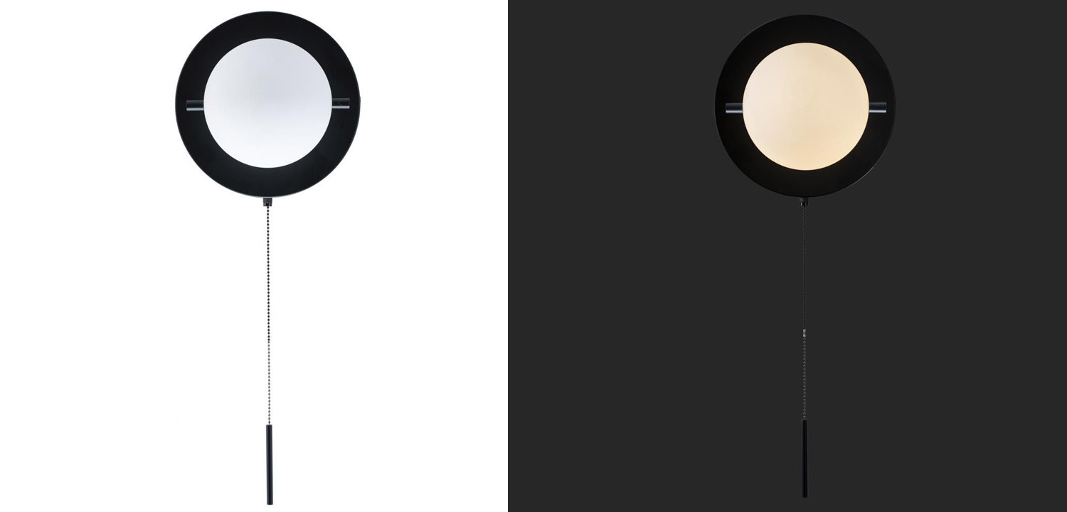 Бра Alston black - фото