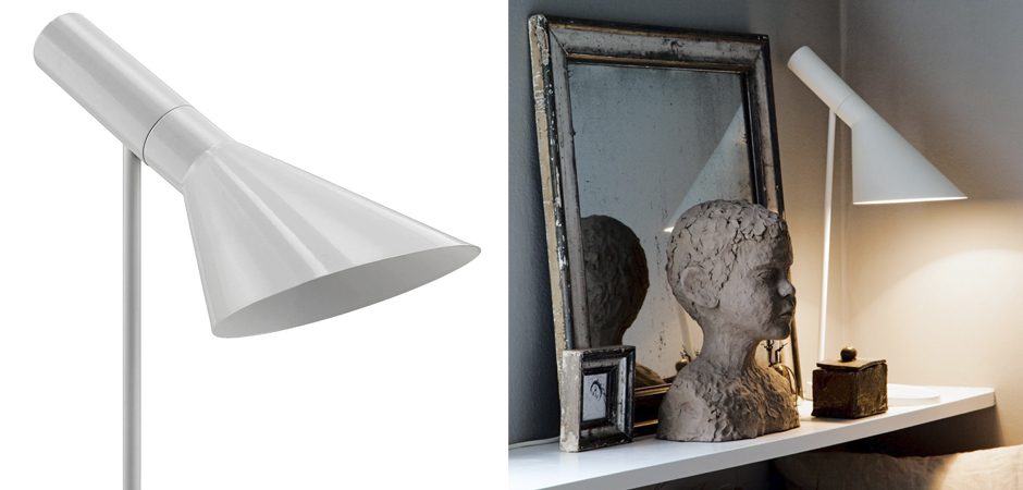 Настольная лампа AJ Table White Настольная лампа AJ Table White - Loft-Concept в Тюмени