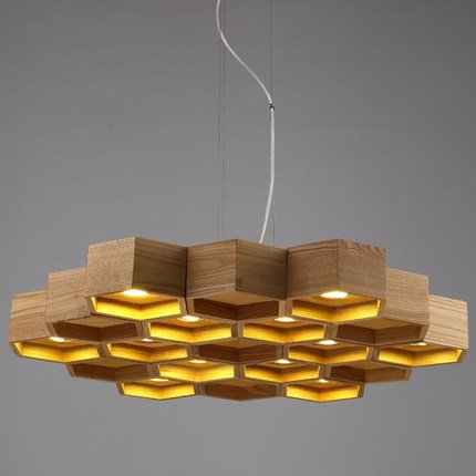 Люстра Honeycomb 12 Loft Wooden Ecolight Люстра Honeycomb 12 Loft Wooden Ecolight в Тюмени | Loft Concept