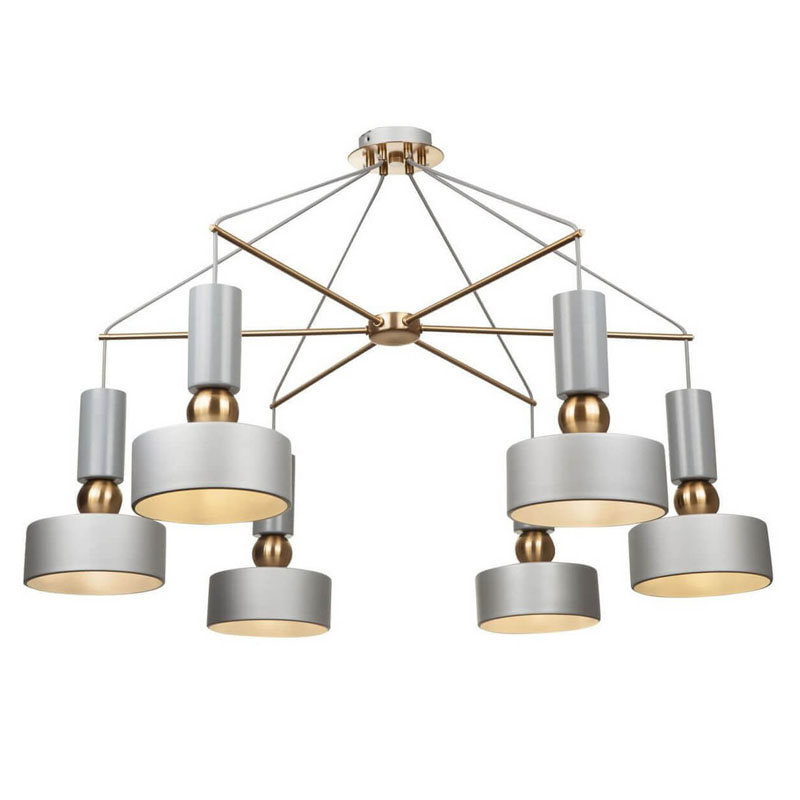 Люстра Nadalor Chandelier web Серый Люстра Nadalor Chandelier web Серый в Тюмени | Loft Concept
