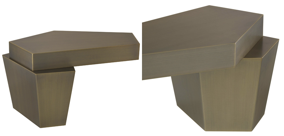 Кофейный стол Eichholtz Coffee Table Calabasas Low brass Кофейный стол Eichholtz Coffee Table Calabasas Low brass - Loft-Concept в Тюмени