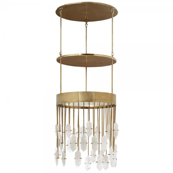Люстра Kelly Wearstler Halcyon medium round chandelier Латунь Люстра Kelly Wearstler Halcyon medium round chandelier Латунь в Тюмени | Loft Concept