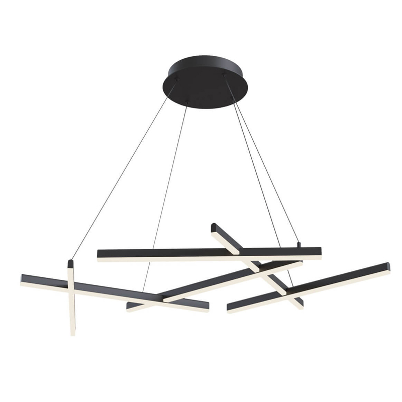 Люстра Smeragde Light Chandelier black Черный Люстра Smeragde Light Chandelier black Черный в Тюмени | Loft Concept