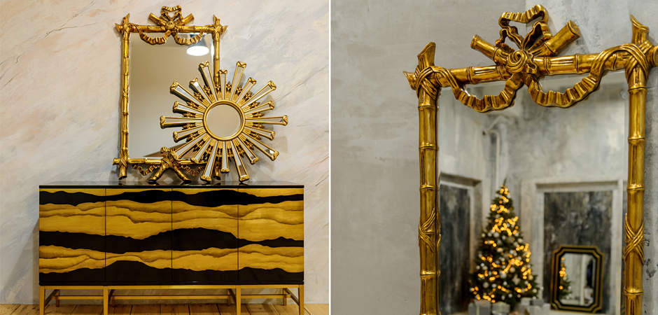 Зеркало Tapes Mirror - Loft-Concept в Тюмени