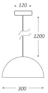 Подвесной светильник Uneven Edge Loft Pendant lamp Подвесной светильник Uneven Edge Loft Pendant lamp в Тюмени