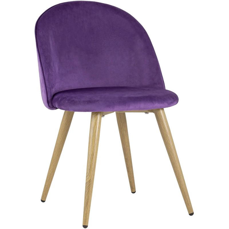 Стул Miruna Chair Спинка Ромбы Лиловый Велюр Лиловый Древесина Стул Miruna Chair Спинка Ромбы Лиловый Велюр Лиловый Древесина в Тюмени | Loft Concept