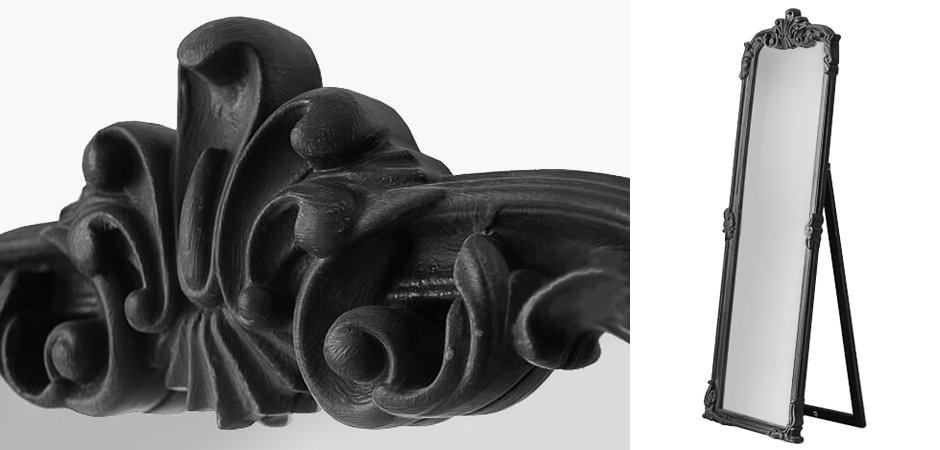 Напольное зеркало Valensole Black Напольное зеркало Valensole Black - Loft-Concept в Тюмени