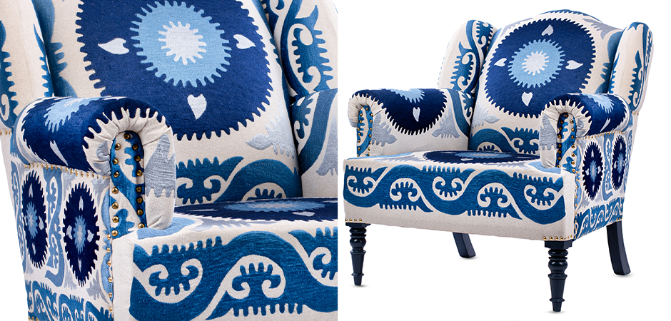 Кресло Accent Chairs Indigo Sun Кресло Accent Chairs Indigo Sun - Loft-Concept в Тюмени