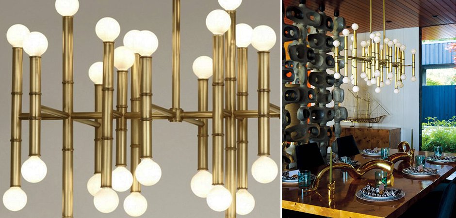 Люстра Meurice Rectangular Chandelier Jonathan Adler Люстра Meurice Rectangular Chandelier Jonathan Adler - Loft-Concept в Тюмени