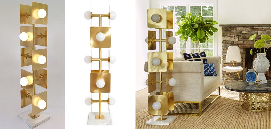 Торшер PUZZLE FLOOR LAMP Торшер PUZZLE FLOOR LAMP - Loft-Concept в Тюмени