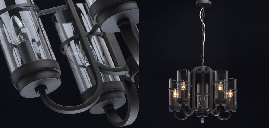 Люстра Glass Beaker lamps 5 Люстра Glass Beaker lamps 5 - Loft-Concept в Тюмени