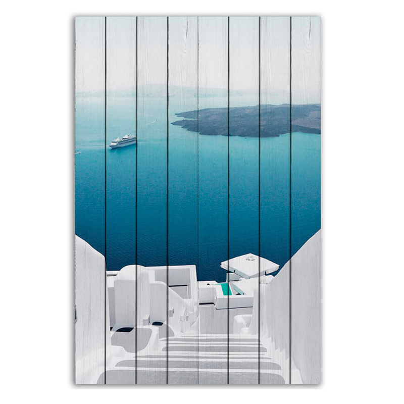 Постер Santorini Bay Постер Santorini Bay в Тюмени | Loft Concept
